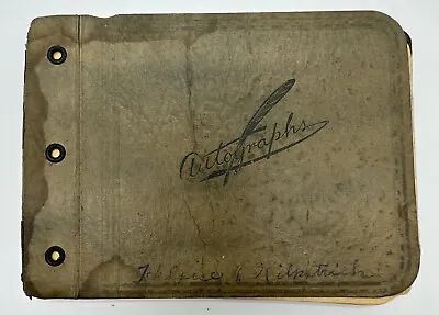Vintage 1920-1930s Autograph Book • $16.95