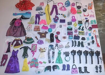 Monster High Doll Lot Accessories / Purses / Clothes / Boots / See Images • $103.50
