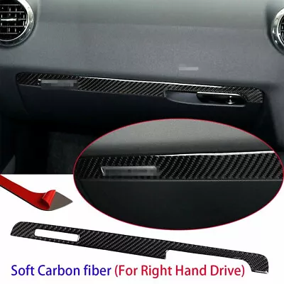 Carbon Fiber Dashboard Co-pilot Cover For Audi TT 8N 8J MK123 TTRS 2008-2014 RHD • $36.79