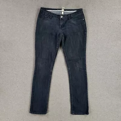 Vintage Mudd Jeans Size 7 Skinny Leg Retro Low Rise Soft Faded Denim • $14.27