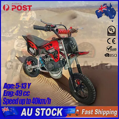 Mini Motor Kids Dirt Bike Pocket Motorcycle Monkey Atv Toys 49cc 2 Stroke • $378.99