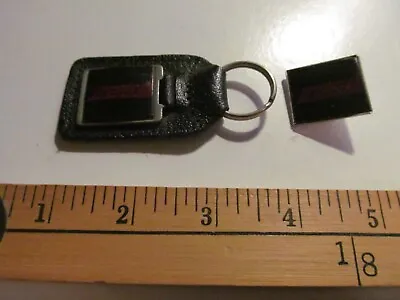 $27.77 • Buy 70s Camaro Z-28 Firebird Keychain Leather Key Ring Pin Renamel Car Automobile