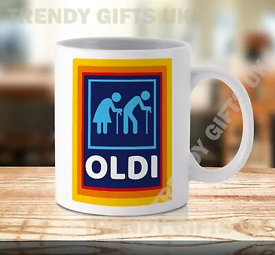 Oldi Mug Cup Funny Novelty Birthday Christmas Gifts Him Her Ceramic Xmas • £4.99