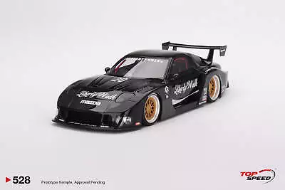 1:18 Mazda RX-7 LB-Super Silhouette -- Liberty Walk Black -- TopSpeed Model • $349.99