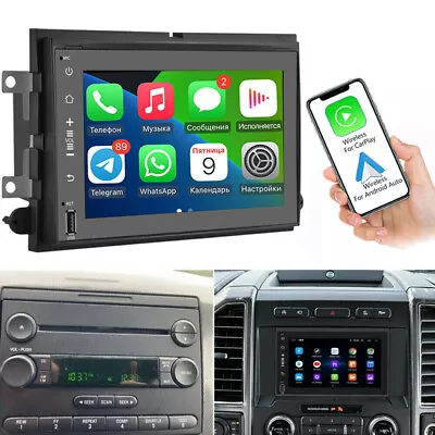 For FORD F150/F250/F350 2004-2014 Car Stereo Radio Android 12 Carplay GPS Navi • $147.60