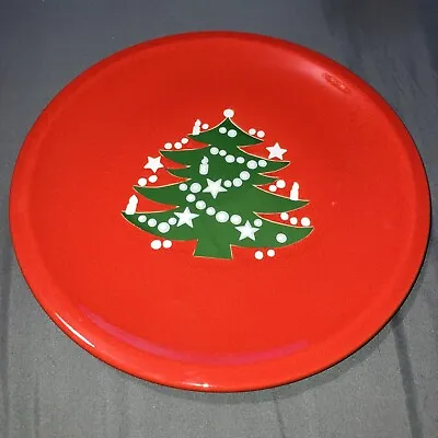 Waechstersbach Christmas Tree 10  Dinner Plate Made In Germany. • $29.99