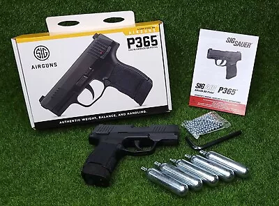 Sig Sauer Air P365 BB Pistol W/ CO2 Cartridges And BB's - AIR-P365-BB • $79.99