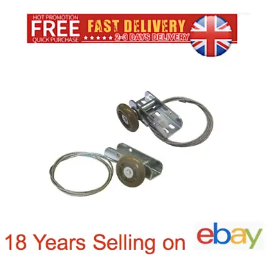 Garador Garage Door Cables Lift Wires Roller Wheels Bracket Assembly Canopy Door • £19.75