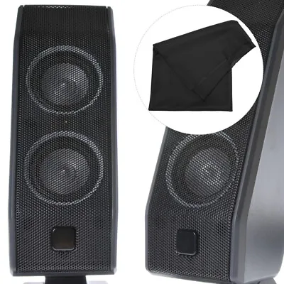 Black Mesh Transparent Speaker Acoustic Cloth Three-dimensional • £16.99