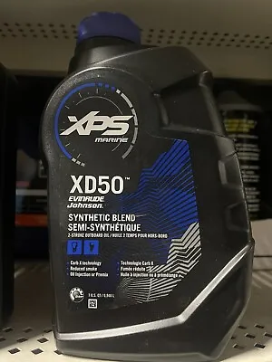 XD50 Johnson Evinrude 2-Stroke Outboard Synthetic Blend Oil 1 U.S. QT • $9.99
