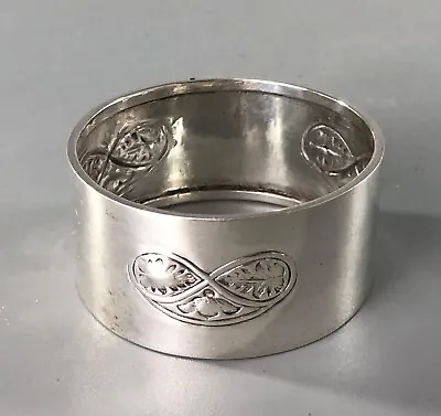 Edwardian Silver Napkin Rings Liberty & Co Birmingham 1912 FLZX • £125