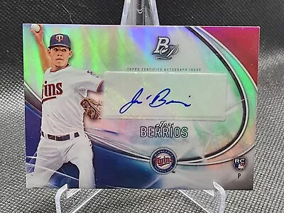 2016 Bowman Platinum Jose Berrios RC Auto  • $9.99