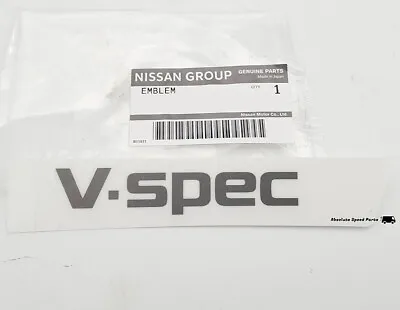 NEW Genuine Nissan Skyline GTR R33 V-Spec Emblem Badge Trunk Decal 84896-24U01 • $26.50