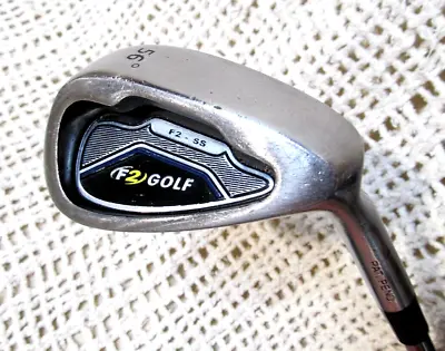 F2 Golf F2-SS 56* Degree Sand Wedge 35  RIGHT-HANDED ~ Wedge Flex Steel Shaft • $26.98