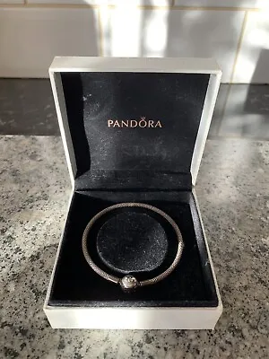 Genuine New In Box Pandora 19cm Mesh Bracelet  • £15