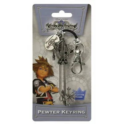 Kingdom Hearts Oathkeeper Keyblade Pewter Key Ring Keychain Official Licensed • $9.99