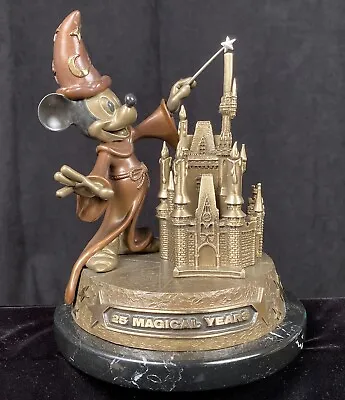 Disney Limited Edition Bronze Mickey 25 Magical Years- Signed Bill Toma Bronze   • $2000