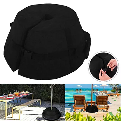 Heavy Parasol Base Round Weights Umbrella Sandbag For Banana Hanging Cantilever • $21.75