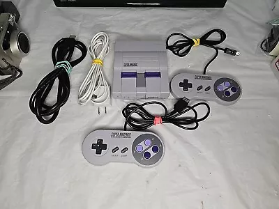 Nintendo Super NES Classic Edition Gaming Console - Grey Complete • $99.95