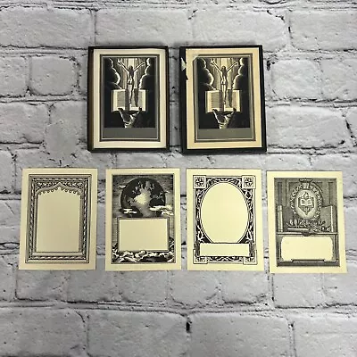 53 Vintage Bookplates • Made In USA By Antioch Bookplate Co. 49 Rockwell Kent • $29.99