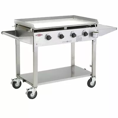 NEW Beefeater Clubman 4 Burner Flat Top LPG BBQ BD16440 • $1791