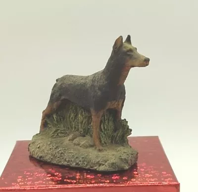 Vintage Doberman Dog Figurine Cold Bronze Cast By Marsha A Richardson Boone NC • $9.99