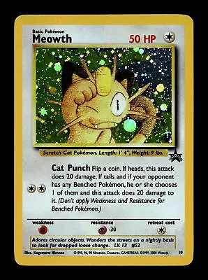 Meowth #10 Pokemon Promo • $8.99