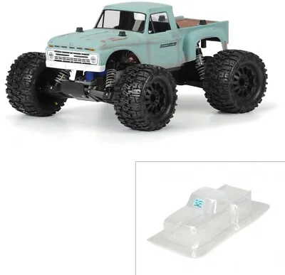 PRO 1/10 1966 Ford F-100 Clear Body: Stampede G-PRO3412-00 • £40.99