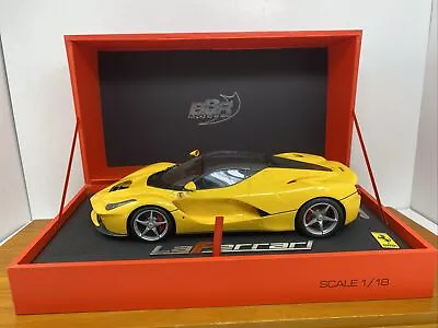 1/18 BBR 2013 La Ferrari Yellow Carbon Roof  # P1867E Limited  149 Pc READ ME • $102.50