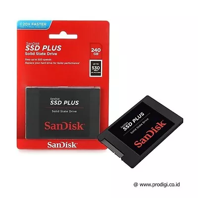 SanDisk SSD Plus 240GB Internal 2.5  Solid State Drive Speed Upto 530MB/s SDSSDA • £15