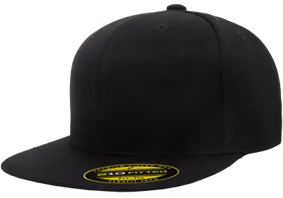 $8.88 • Buy Original Flexfit Flatbill Hat Premium 6210 Fitted Baseball Cap 210 Flat Bill