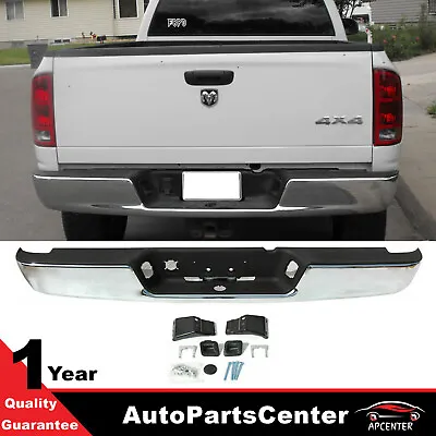 For 04-08 Dodge RAM 1500 2500 3500 HD New Chrome Rear Step Bumper Assembly • $133.99