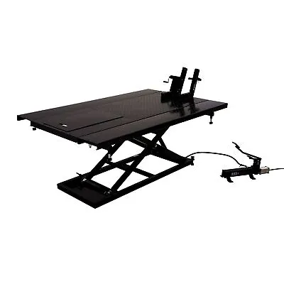 Black Widow Extra-Wide Air Or Hydraulic Motorcycle/ATV Lift Table • $1659.99