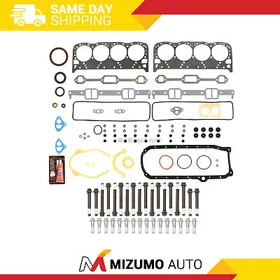 Full Gasket Set Head Bolts Fit 92-96 Chevrolet Corvette 5.7L 350 OHV LT-1 LT-4 • $125.95