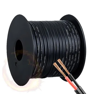 Twin Core Electrical Cable  Extension Wire 20 AWG 30M Car Solar Panel 450V • $20.59