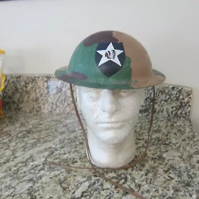 WW1 USMC Marines 2nd Division Camo Child's Helmet • $179.99