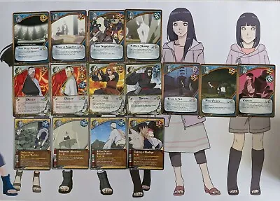 Naruto TCG CCG 47 Kage Summit Theme Card Lot Near Mint English Mizukage Included • $70