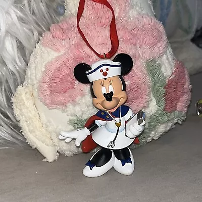 Disney Parks Minnie Mouse Healthcare Nurse Christmas Ornament • $15