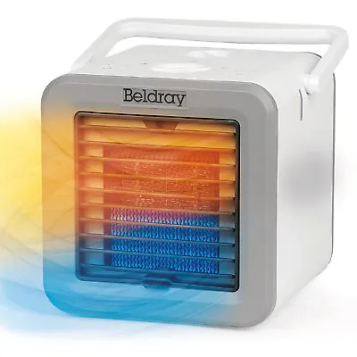 Beldray Portable Fan Heater Cooler Ceramic Personal Space Cooler Office/Home Fan • £14.99