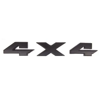 Matt Black 4X4 3D Rear Tailgate Emblem Badge For Dodge Ram1500 2500 3500 • $14.98