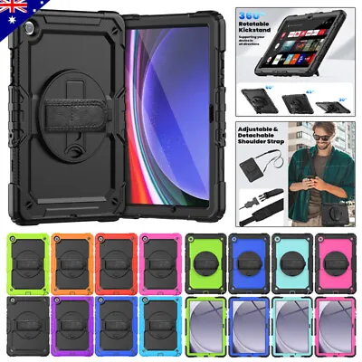 For Samsung Galaxy Tab A9 Plus 11  X210 Heavy Duty Case Armor Stand Screen Cover • $29.49