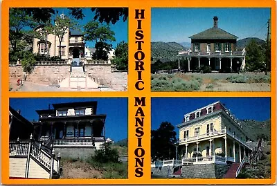 Postcard Virginia City CAstle Mackay Cole Savage Mansions Nevada C62 • $5.99