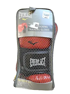 Everlast Boxing Training Gloves Red Heavy Bag Classic Level 1 UFC MMA Fight Core • $34.95