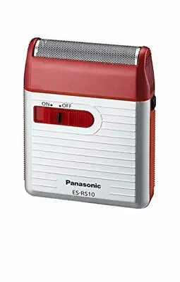 Panasonic Men's Shaver For Traveler ES-RS10-R Red | DC3V 2 X AA Alkaline • $41.74