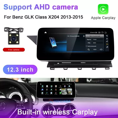 For Mercedes Benz GLK X204 2013-2015 12.3  Car DVD GPS Navigation Radio Stereo • $565.66