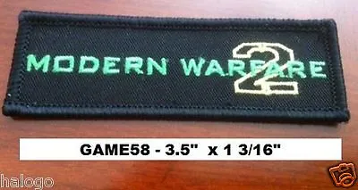 Modern Warfare - 2  - Cloth Patch - Game58 • $7.99