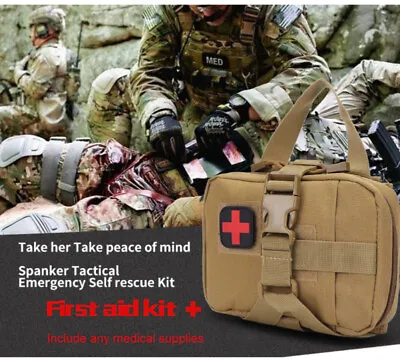 £8.73 • Buy Outdoor Tactical MOLLE Durable Rip-Away  Medical Pouch First Aid Kit Utility Bag