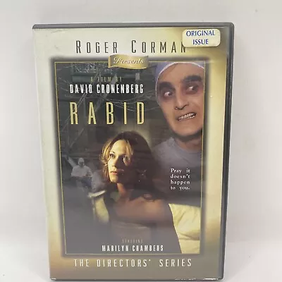Rabid (DVD 2000 Roger Corman Presents The Directors Series) Marilyn Chambers • $15.99