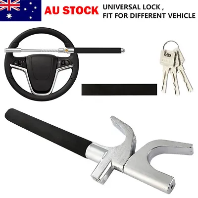 Universal Car Steering Wheel Lock Anti Theft Security The Club Clamp Heavy Duty • $37.99