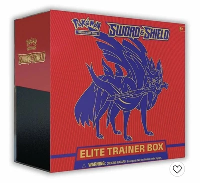 $59.99 • Buy Pokemon Elite Trainer Box Sword And Shield Zacian | Factory Sealed | ETB 🔥🔥🔥
